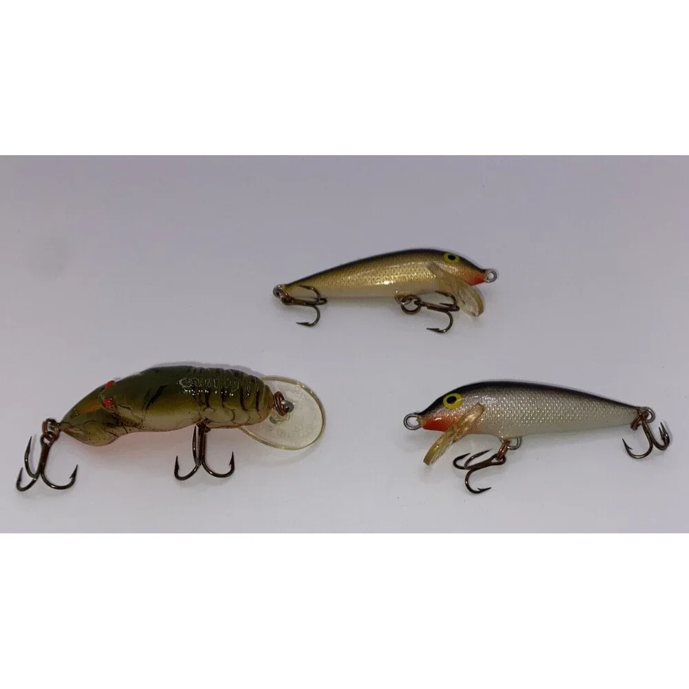 Vintage Fishing Lure Rebel Rapala Crawfish Lobster Minnow Floating Ireland